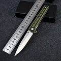 8'' New G10 Handle M390 Steel Blade Pocket Camping Tool Folding Knife VTF21