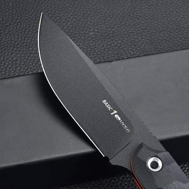 8.5''New 8Cr13MoV Blade G10 Handle Full Tang Outdoor Camping Outdoor Tool VTH89