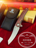 8.5'' New Folding Knife 9Cr18Markov Blade G10 Handle Outdoor PocketKnife VTF202