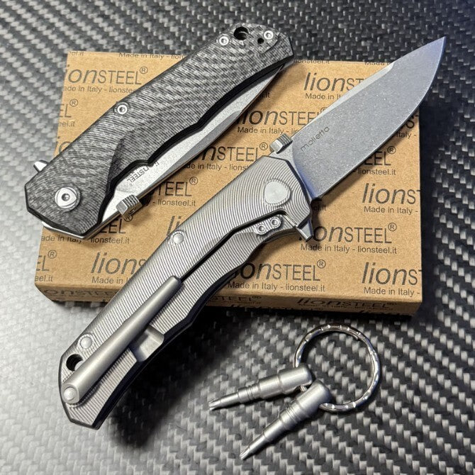 7'' New Folding Knife M390 Blade Pocket Camping Utility Outdoor Knife VTF117