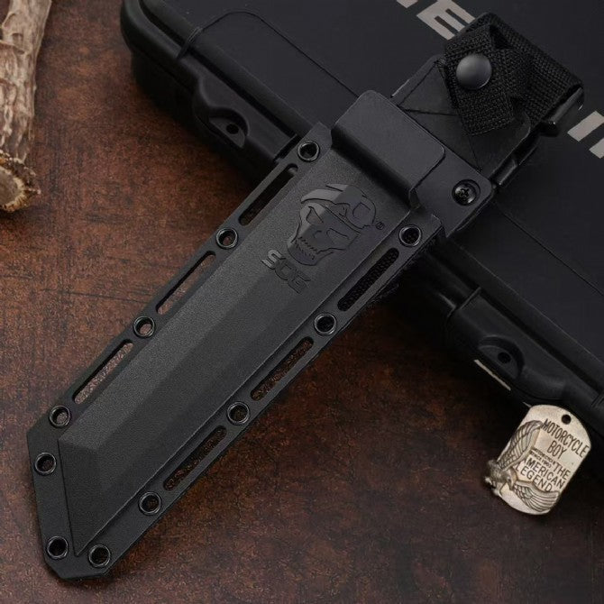 New AUS-8 Fixed Blade NylonGlassFiber Handle Collection Camping Tool Knife VTH78