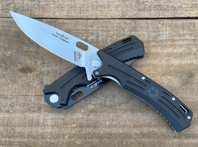 9" New Manual Folding Knife D2 Blade G10 Handle Liner Lock Pocket Knife DF52