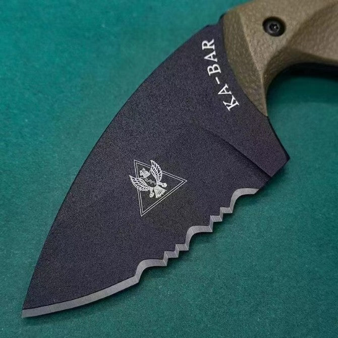 5.5'' New AUS-8A Blade ZYTEL Handle Camping Outdoor Utility Tool Knife VTH22