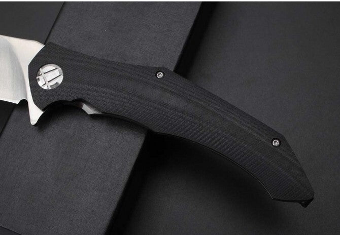 9'' New Manual Folding Knife D2 Steel Blade G10 Handle Pocket Folding Knife DF68