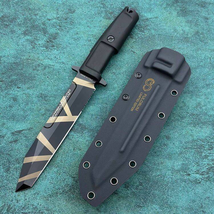 New A8 Steel Fixed Blade FORPRENE Handle Collection Outdoor Utility Knife VTH41