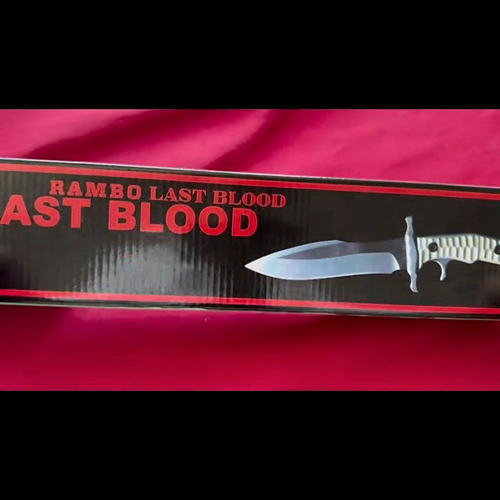 New Rambo Fixed Blade 9Cr18Mov Steel G10 Handle Camping Outdoor Utility Tool MK9