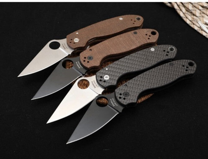 New S30V Blade Pocket Utility Lock Back Camping Folding Pocket Knife TFF11N