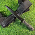 12'' New CNC 8CR13 Blade FORPRENE Handle Survival Hunting Tactics Knife VTH14