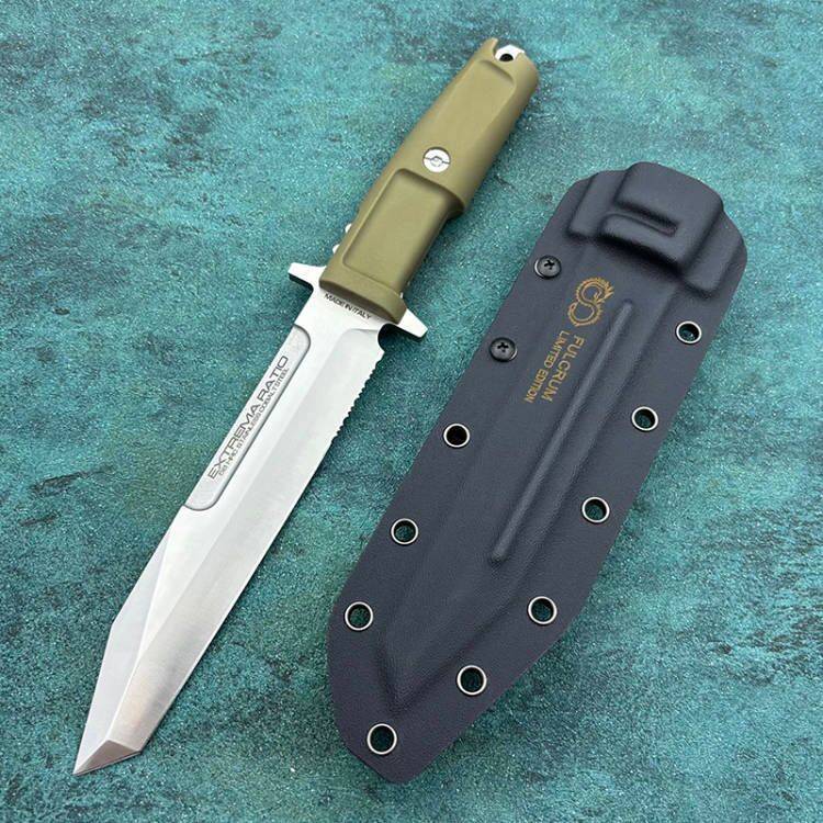 New A8 Steel Fixed Blade FORPRENE Handle Collection Outdoor Utility Knife VTH41