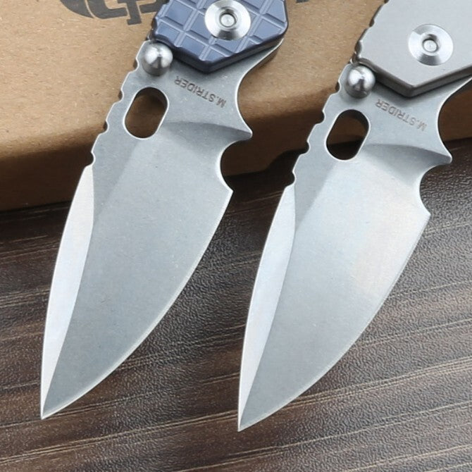 6.5'' New CPM154 Blade Full T4C Titanium Handle Pocket Camping Utility Outdoor Folding Knife VTF56