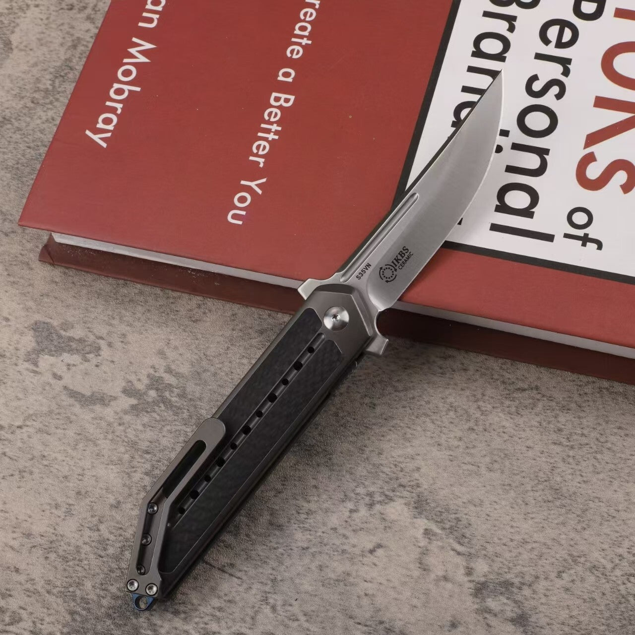 8.5''New Manual Folding Knife S35VN Blade Full T4C Titanium Handle Pocket Camping Outdoor Knife VTF70