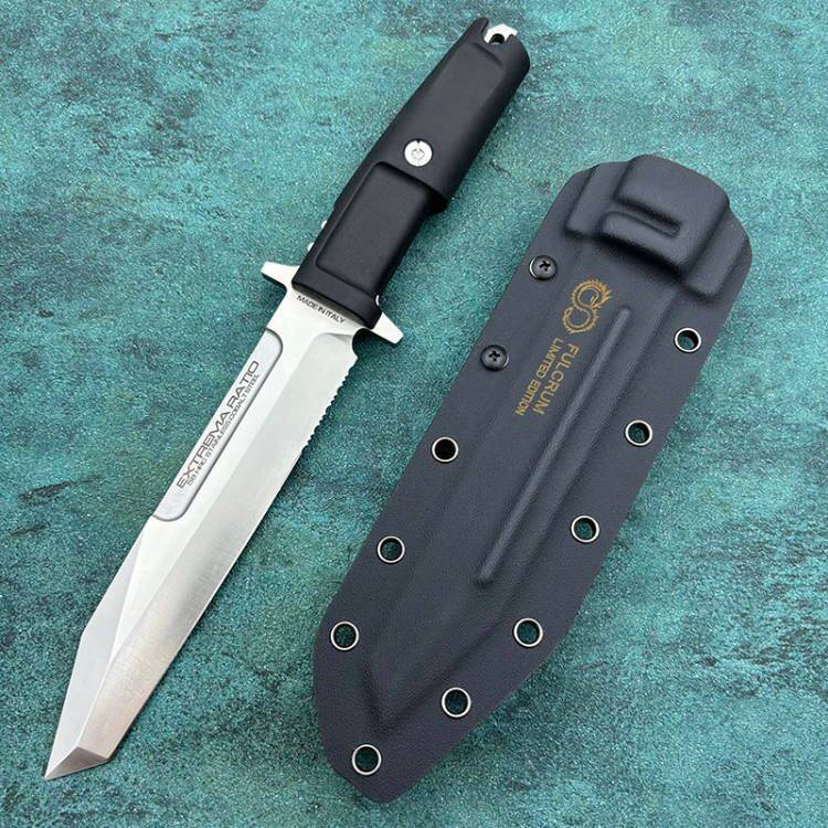 New A8 Steel Fixed Blade FORPRENE Handle Collection Outdoor Utility Knife VTH41