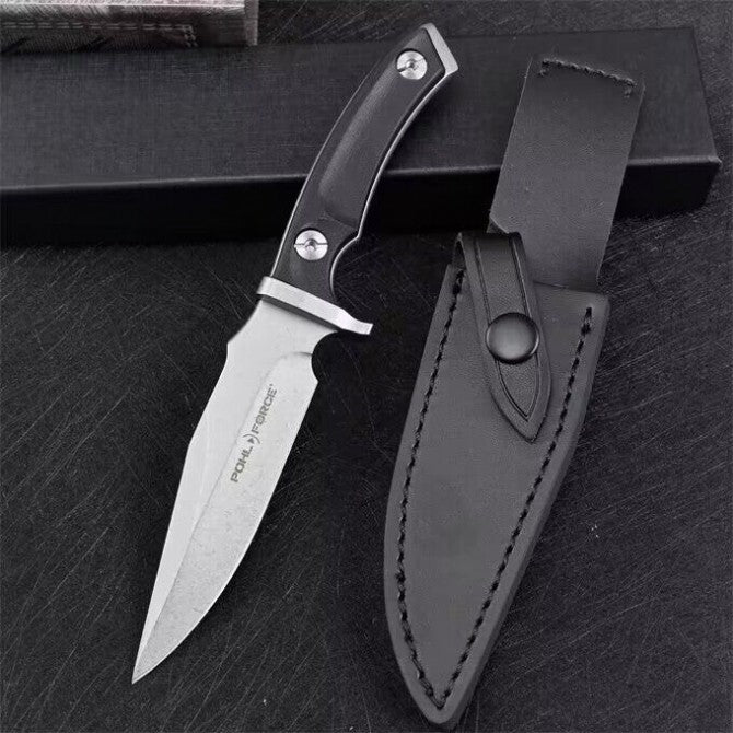 8'' New CNC D2 Blade Full Tang G10 Handle Sharp Outdoor Utility Tool Knife VTH70