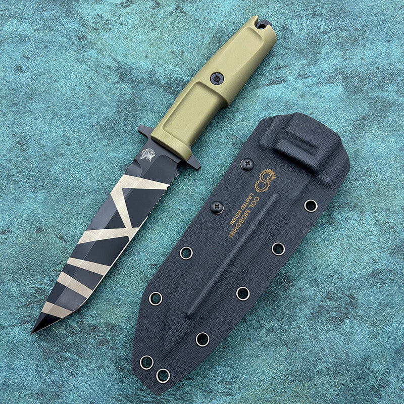 11'' New CNC A8 Steels Blade Craton Handle Outdoor Camping Tool Knife VTH53