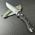 9''New StoneWash M390 Blade G10 Handle Pocket Folding Camping Tool Knife VTF110G