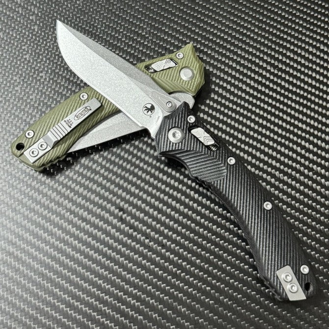 9''New StoneWash M390 Blade G10 Handle Pocket Folding Camping Tool Knife VTF110G