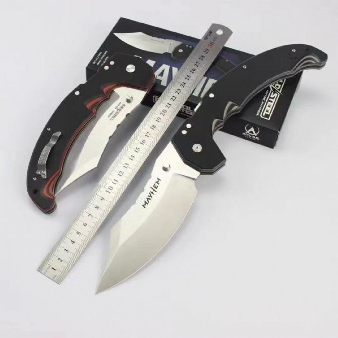 New Folding Knife S35VN Blade Nylon Fiberglass Handle Outdoor Knife DF06