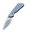 6.5'' New CPM154 Blade Full T4C Titanium Handle Pocket Camping Utility Outdoor Folding Knife VTF56