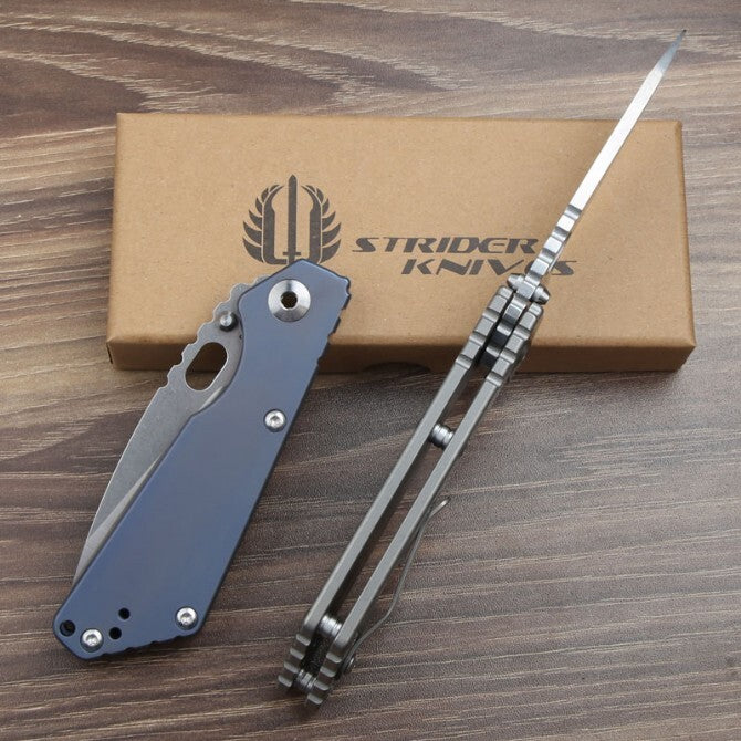8'' New CNC CPM154 Blade Full T4C Titanium Handle Pocket Camping Utility Outdoor Folding Knife VTF54