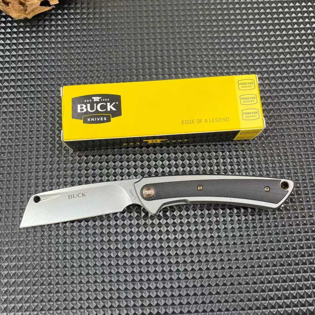 7.5" New FoldingKnife D2 Steel Blade Aluminum Handle Camping Knife DF263