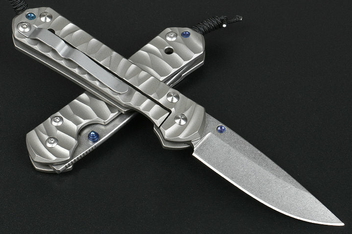 New CNC D2 Blade Sebenza 21 Style Full T4C Titanium Handle Pocket Camping Utility Folding Knife DF05