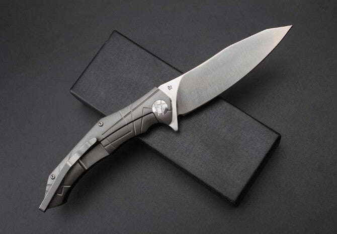 9'' New Manual Folding Knife D2 Steel Blade G10 Handle Pocket Folding Knife DF68