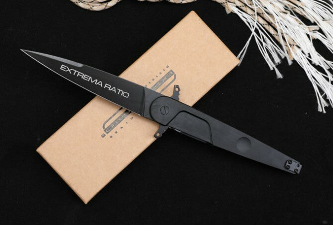 New Manual Folding Knife 3MM Blade Aluminum Handle Pocket Folding Knife VTF192