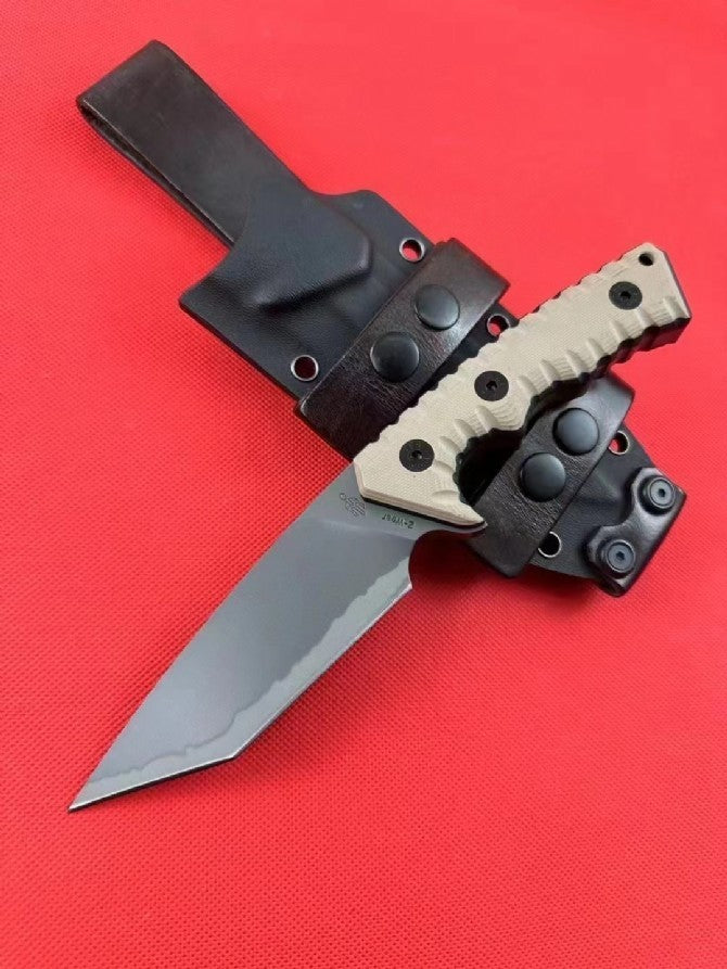 New A8 Steels Blade G10 Handle Full Tang Camping Outdoor Utility Knife M27T